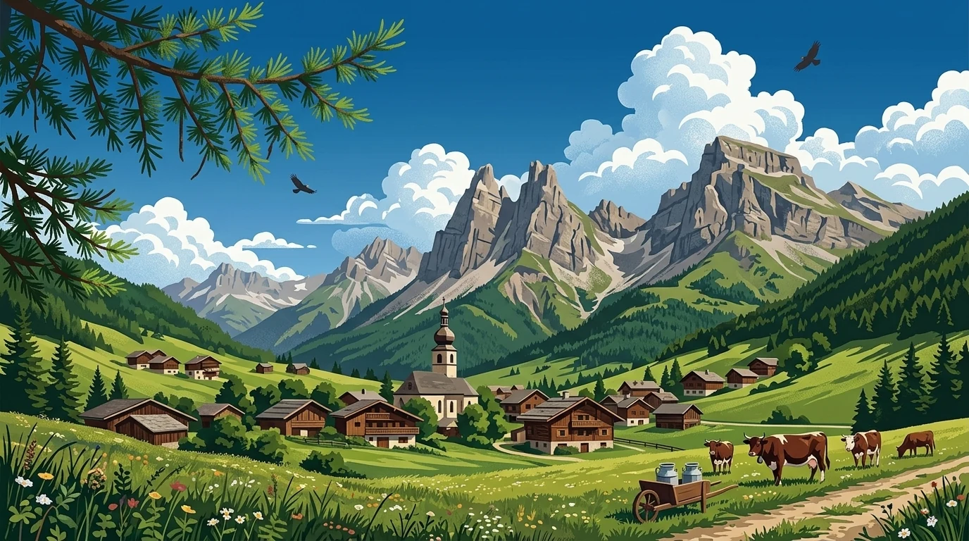 Chalet dans les Aravis — La Clusaz, Grand-Bornand, Manigod