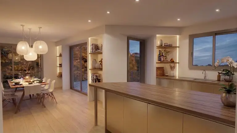 T2BL — 120 m² house renovated in Le Bourget-du-Lac