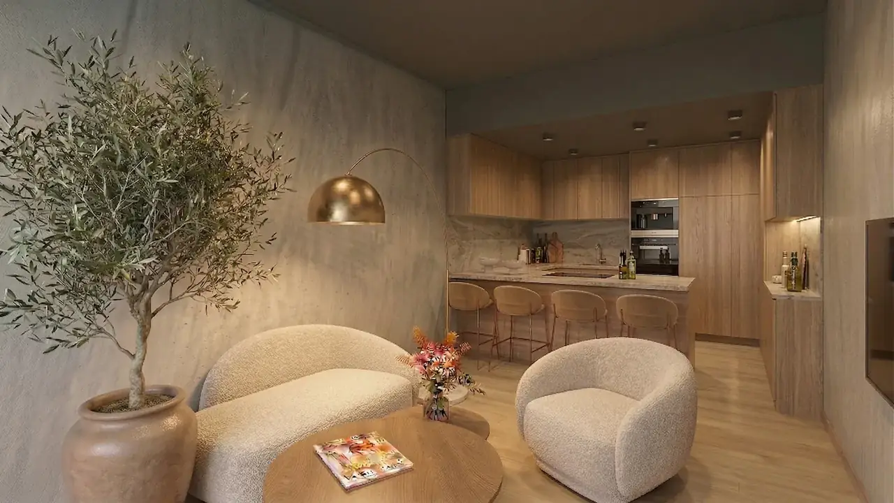 RB2AB — 50 m² apartment facing Lac du Bourget in Aix-les-Bains